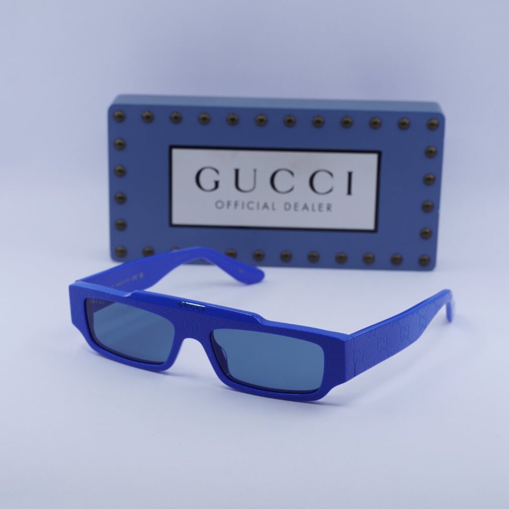Final Price! Gucci GG1592S 004 Blue Sunglasses - Picture 5 of 11